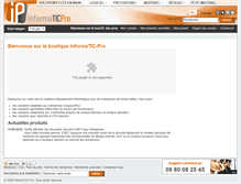 Tablet Screenshot of informatic-pro.fr